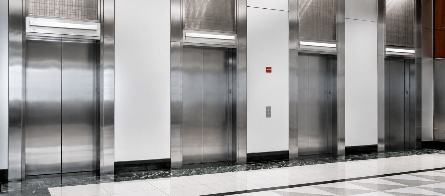 Built for office towers and retail cores.
